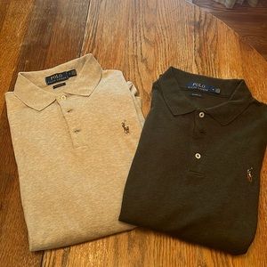 2 RL Polo long sleeve button up shirts